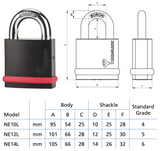 NE14L - 14mm Open Shackle - CEN6