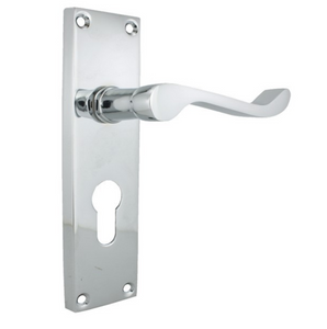 Euro Profile Handle Pair - Chrome